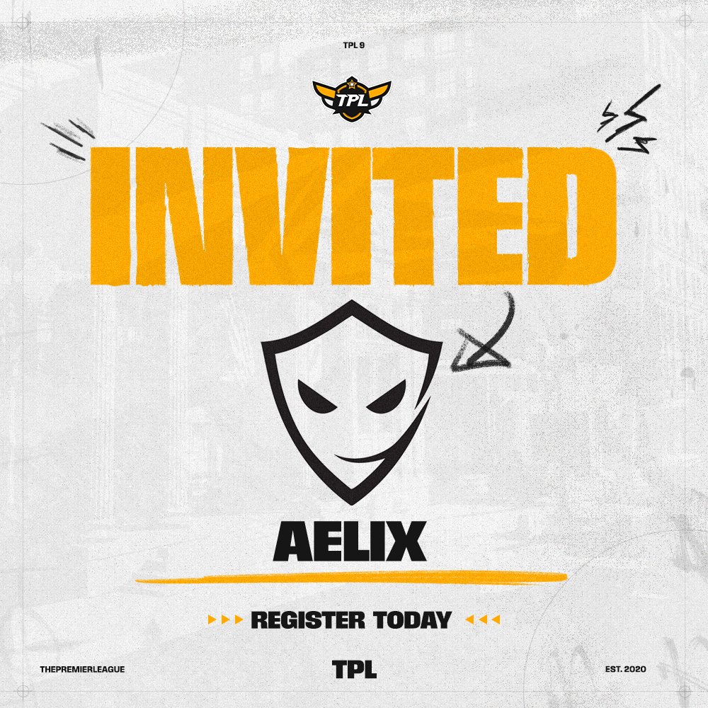 TPL_Events's tweet photo. LOCK N LOAD π«
@AelixGG IS HERE.
#TPL9 https://t.co/S9E7hnxmmS