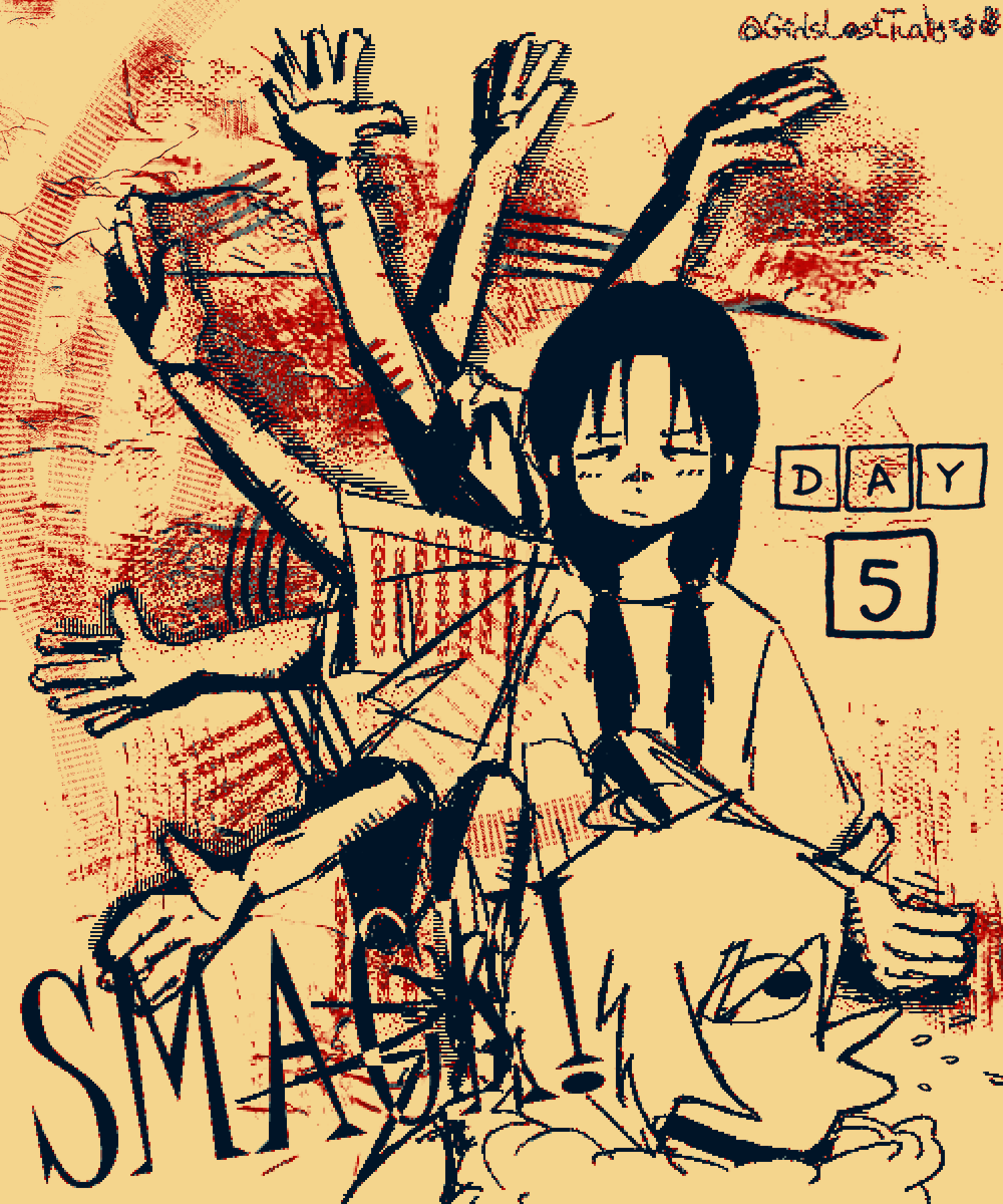 GirlsLastTuah's tweet photo. Inktober Day 5: Smack

#inktober #inktober2026 #girlslasttour https://t.co/uMGytpweJa