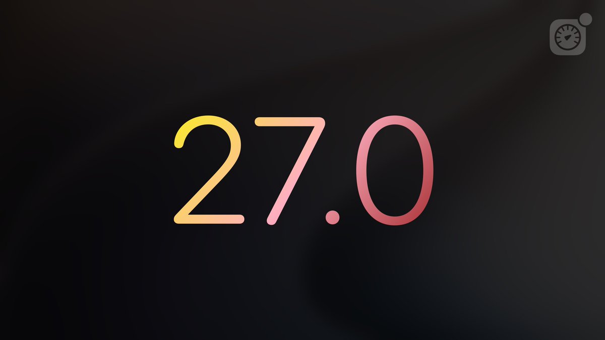 iSpeedtestOS's tweet photo. iOS 27.0 and 26.7 are no longer being signed by Apple.

That means downgrading or restoring to these versions via Finder, iTunes or the Apple Devices app is no longer possible.

#iOS27 #iOS267 https://t.co/EvJcY89KsU