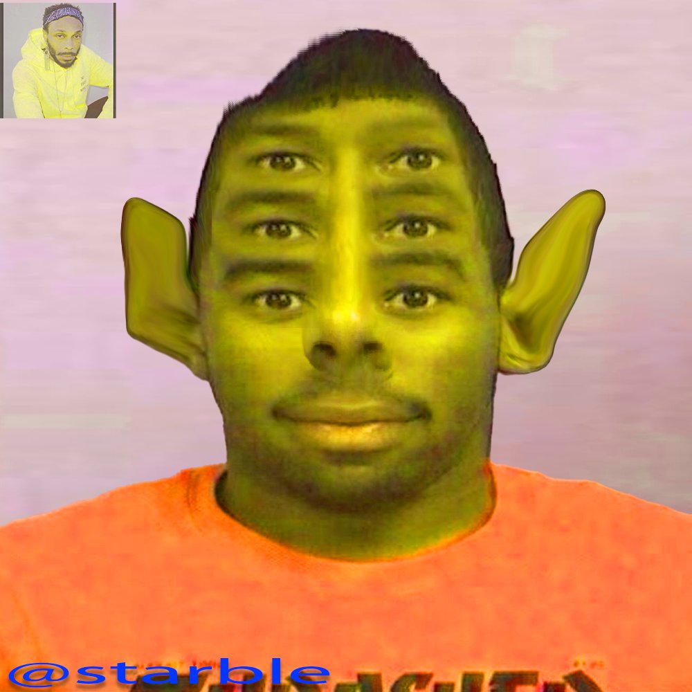 realstarble's tweet photo. this is what i imagine tyler the creator would look like as juandice @notverynicecrab https://t.co/oaUQ2b6BfJ