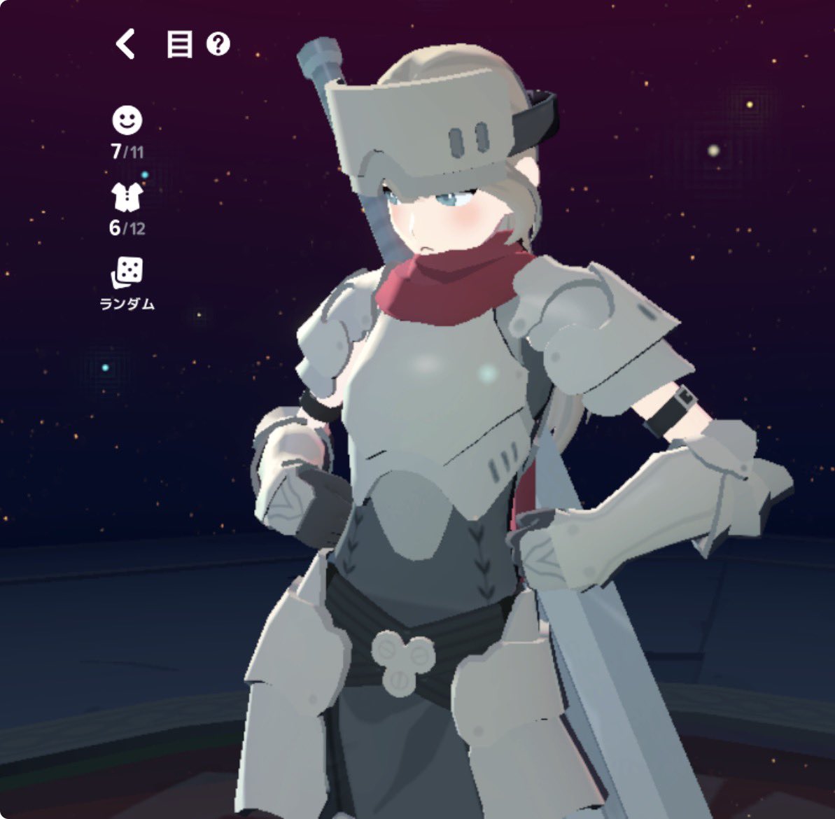 Yuon7110's tweet photo. #マビモバ
こんな感じになりました〜🗡️ https://t.co/G19ija4pBF