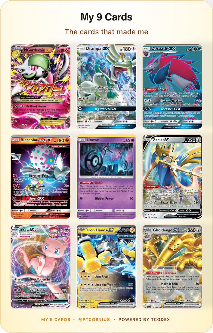 Sneezytcg's tweet photo. All of these cards give me memories but my favorite is when round 1 of a league cup I won with Unown hand and my opponent was so salty that I played a “not real deck” he proceeded to drop from the tournament before I could even report my win. https://t.co/cC3VE1vdr3