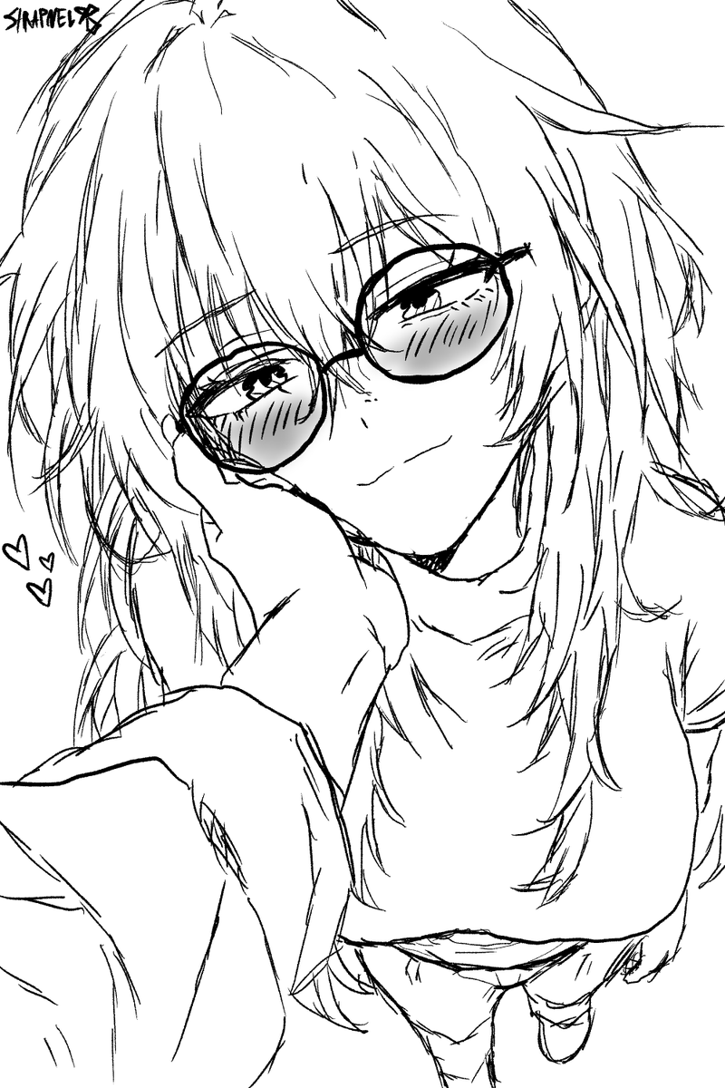 playdead98's tweet photo. quick and sloppy #anko sketch https://t.co/KpHs4t2E7A