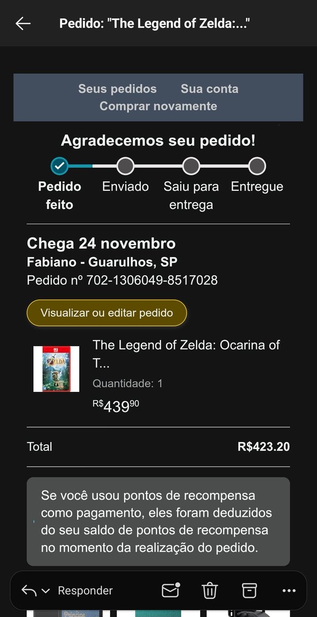 Fabiano00877205's tweet photo. @rodrigocoelhoc Consegui na amazon https://t.co/aT9F0uYv6L