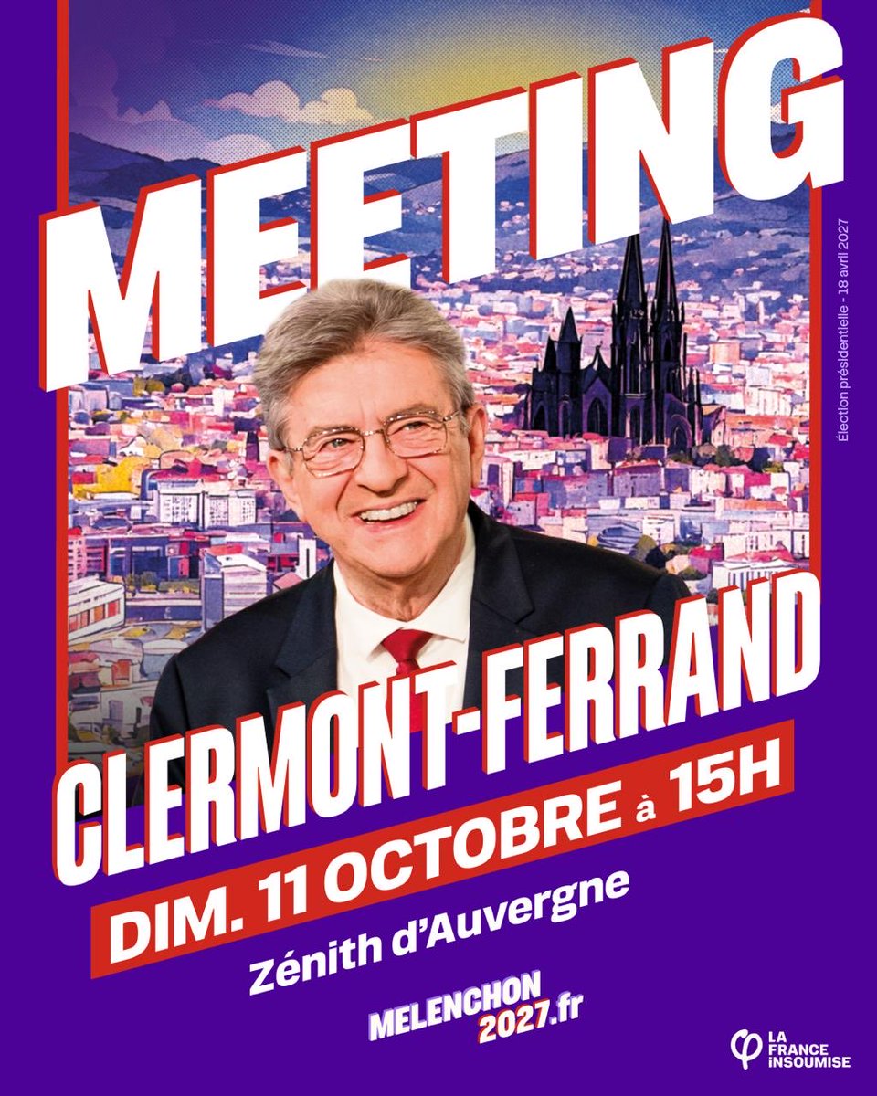 lunionpopulaire's tweet photo. J-5. https://t.co/xaRaE13pTx