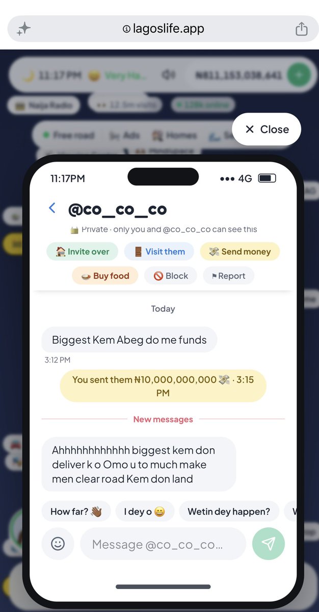 itisnkem's tweet photo. All this hailing for virtual money 😭😭 I will become a philanthropist in real life. It feels good to help people. https://t.co/E1zrgal15h