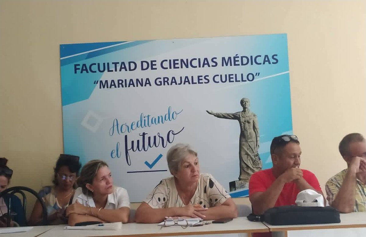 Colombo_Ucmholg's tweet photo. 📚 Se desarrolló  jornada de Preparación a Cuadros y Reservas en nuestra Universidad de Ciencias Médicas de Holguín.

#UCMHo #Holguín #PreparaciónDeCuadros #CubaPorLaSalud #CubaPorLaVida https://t.co/Zc0WHkZiDO