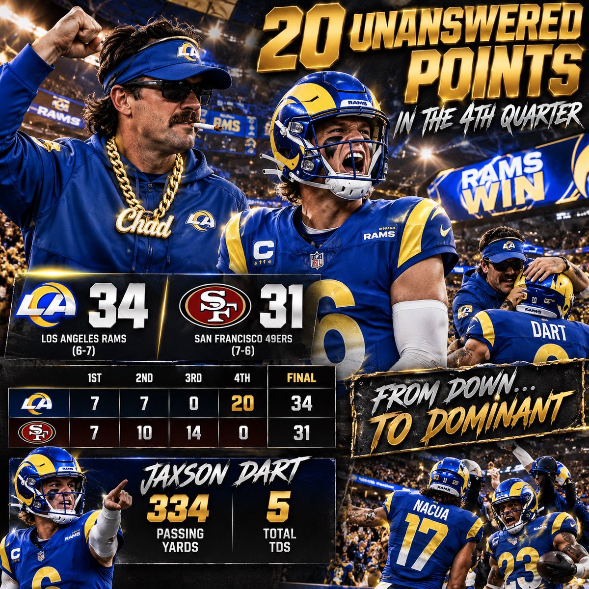 XCFL_CHADD's tweet photo. Do you believe in miracles!!?? Onside Kick recover helps us somehow win a huge game. @XCFLNetwork https://t.co/2EevOElliC