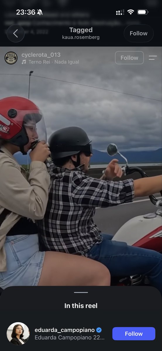 helenadrumondp's tweet photo. inclusive tem um belo vídeo deles bebendo cerveja enquanto dirigem uma moto na estrada https://t.co/Oz7ikTi27g