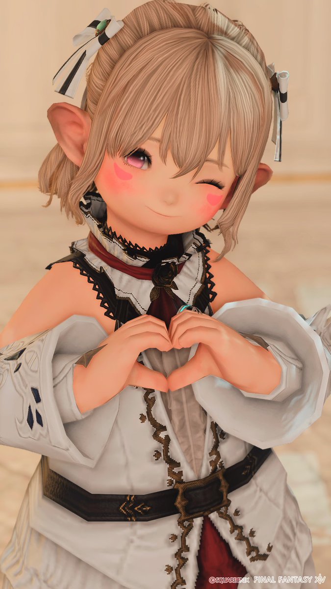 CrescentAyu's tweet photo. #おはララ　#FF14　#ララフェル https://t.co/6OvSOns1QN