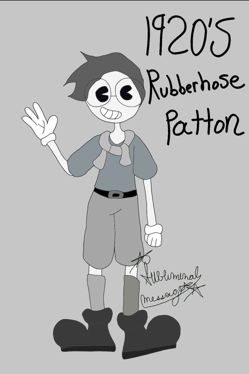 submesssawyer's tweet photo. Here is today's #sanderstober drawing!!! (Day 5) 
@ThomasSanders 
#thomassanders #sanderssides #pattonsanders #patton #1920s #rubberhose #artchallange https://t.co/ezSP45EVqN