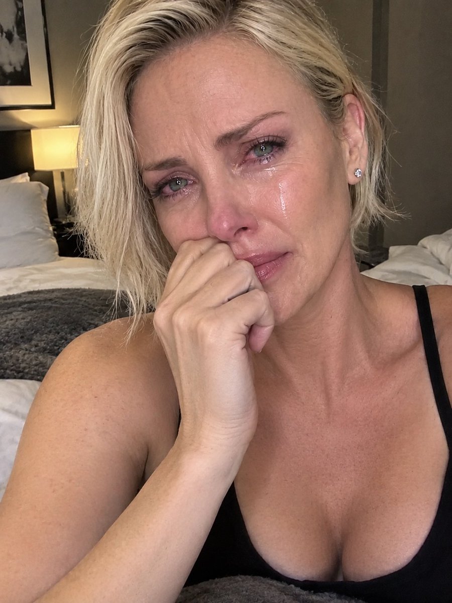 charlizedheron1's tweet photo. I've been crying all day. https://t.co/5GcMrRO04g
