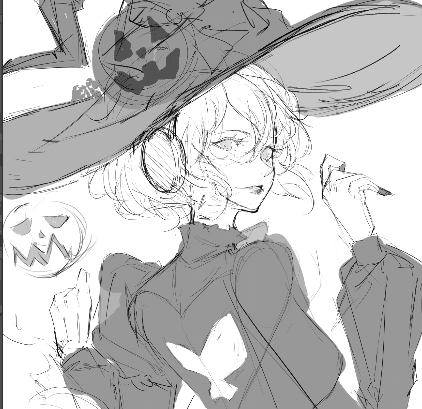 Blazykun's tweet photo. Spooky Aigis🎃 https://t.co/vgrwXWETBC