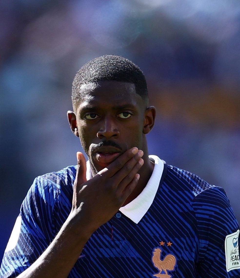 ActuFoot_'s tweet photo. Vous faites une place à DEMBÉLÉ 🇫🇷 si vous alignez un XI type des Bleus là aujourd’hui ?

Si oui où et à la place de qui ? https://t.co/GOcabbCBTz