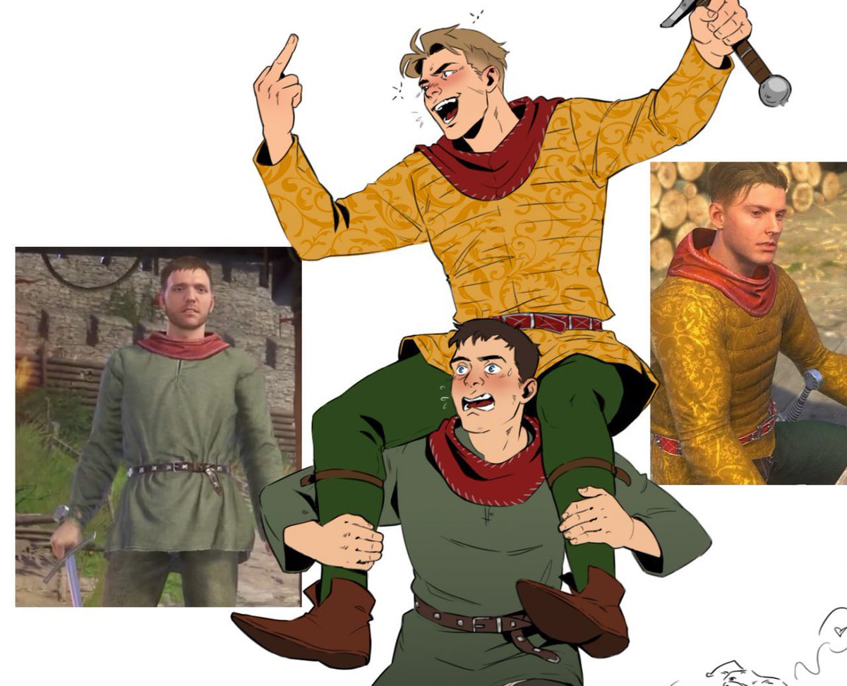 Gino77Katia's tweet photo. God willing, I'll finish this piece of art someday #kcd https://t.co/anhG3IA7Xb