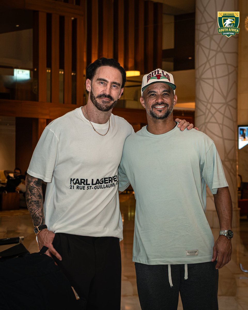 GCSAchampion's tweet photo. Guess who’s back 😍

#southafricachampions #gamechangersfzco #wcl2026 https://t.co/WoAYBEshV5