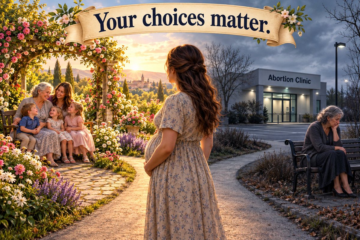 KrisNedy's tweet photo. When it comes to that, think twice.
#YourChoicesMatter #ChooseLife #ProLife #UnbornLife #Motherhood #FamilyValues #ValueOfLife #FutureGenerations #LifeIsPrecious #KrisNedysWisdom https://t.co/fB65EOhDaC