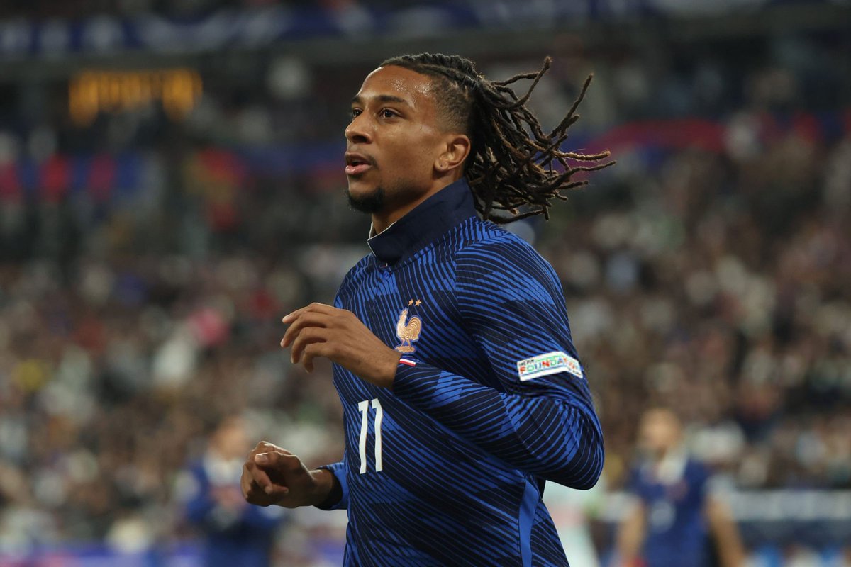 TouchlineX's tweet photo. 🚨 𝗖𝗥𝗔𝗭𝗬 𝗙𝗔𝗖𝗧: Michael Olise now has more assists for France than Ousmane Dembélé.

The fun part? He has played 42 matches less than Dembélé. https://t.co/cSp4UuccU4