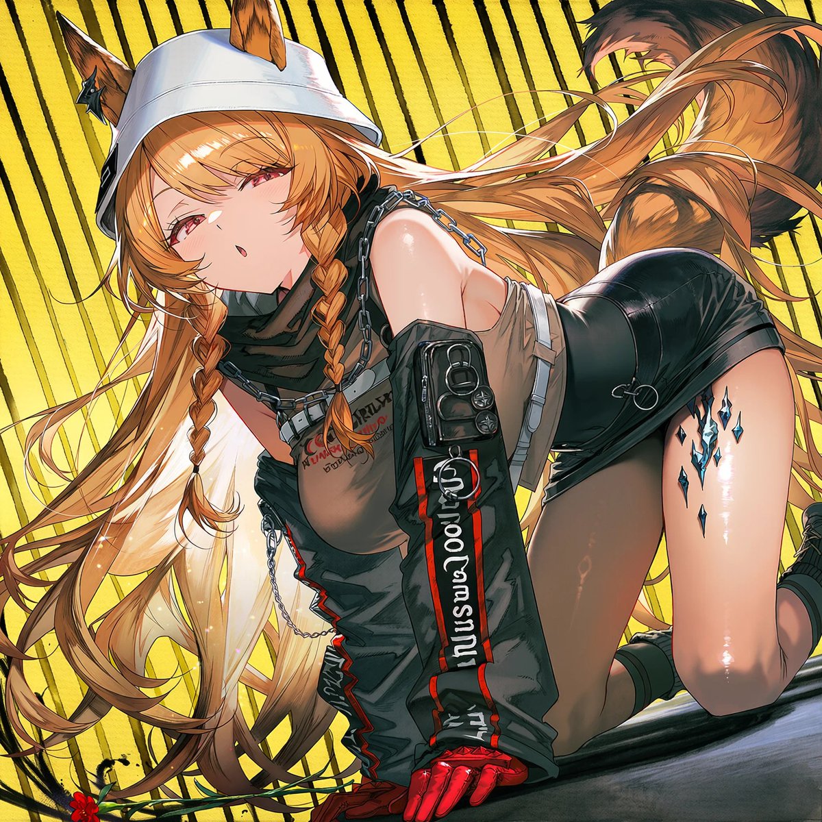 okuchi_d_AIpic's tweet photo. ケオベ / Ceobe / 刻俄柏
#AIart #AIイラスト #Arknights https://t.co/zXBLY3Dkck