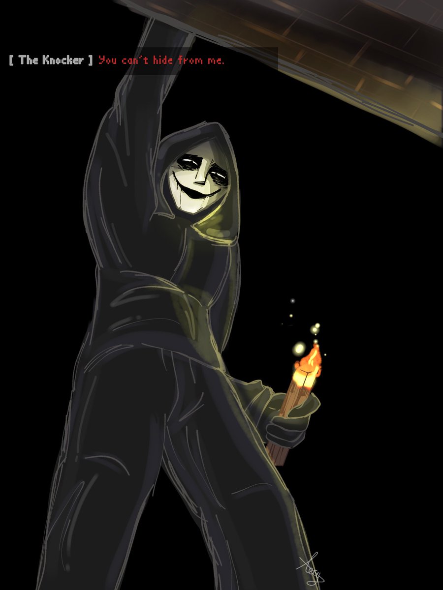 Enjila_Thayer's tweet photo. I’ll hide from the rest of the world...but not from you...
#theknocker #horrormod https://t.co/HCFuYgqJwJ