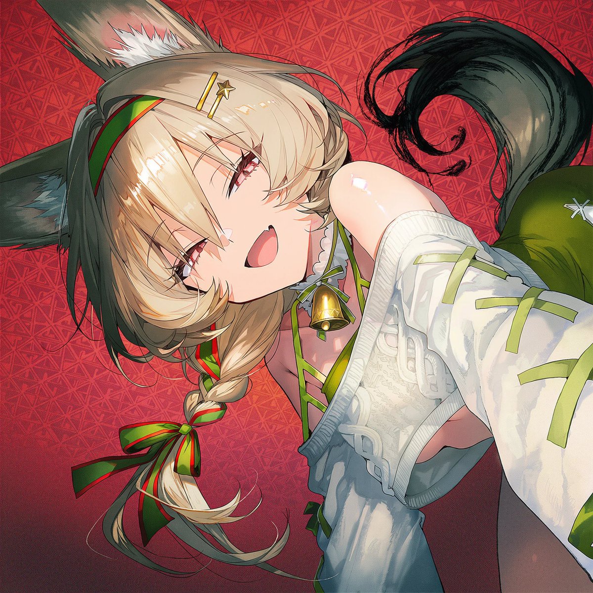 okuchi_d_AIpic's tweet photo. ビーンストーク / Beanstalk / 豆苗
#AIart #AIイラスト #Arknights https://t.co/FdHBImIHTU