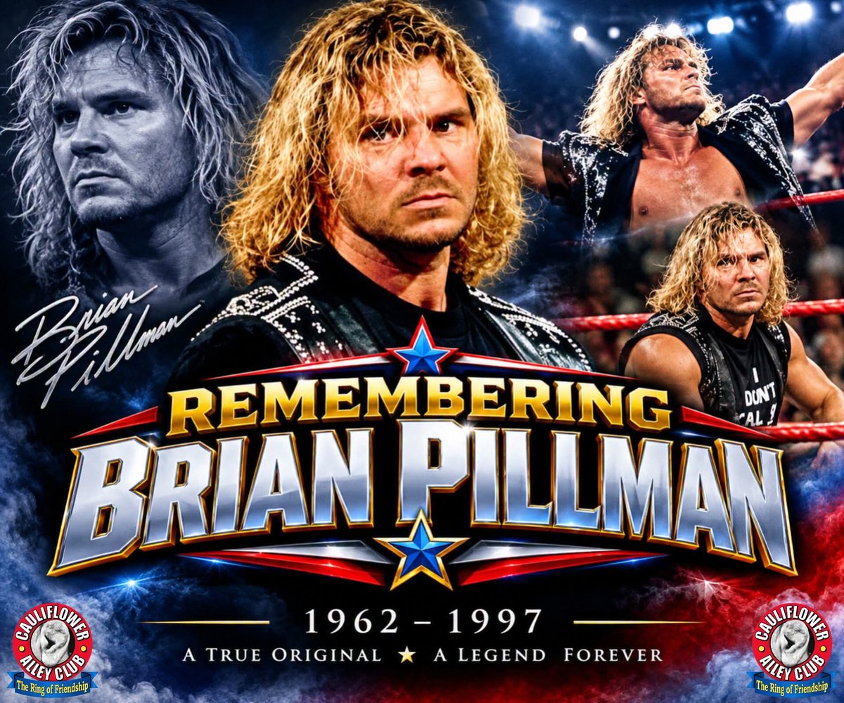 CACReunion's tweet photo. 29 years ago today, we lost one of the most innovative and fearless performers to ever step inside the ring—Brian Pillman. https://t.co/KfUjfsTPUX