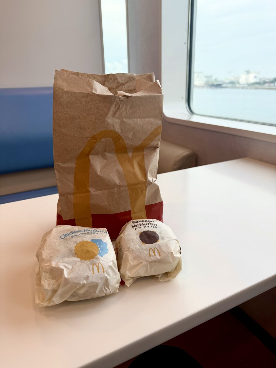 domefac_'s tweet photo. 旅は朝マックだね！ https://t.co/AprLelDdeR