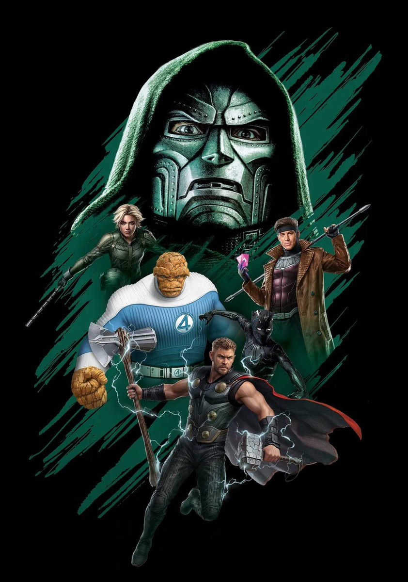 MCUFANLIFE's tweet photo. ✅映画『アベンジャーズ:ドゥームズデイ』から新たなプロモーションアートが続々と公開中‼️
　
✅映画は12月18日(金)より日米同時公開‼️ https://t.co/b8rRvbgZW9