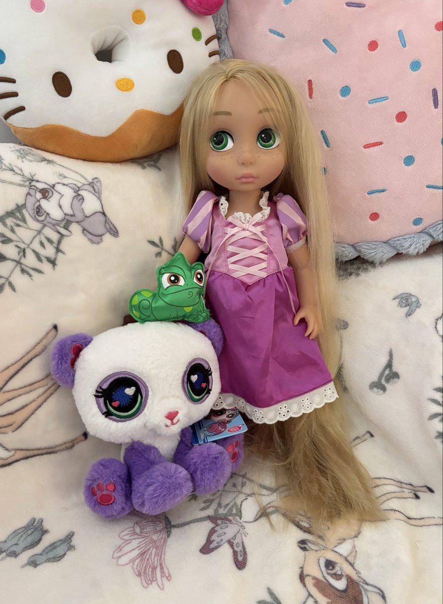 pupcakfi's tweet photo. sweet baby punzi &amp; cute little panda ! https://t.co/a1MUEx4CYJ