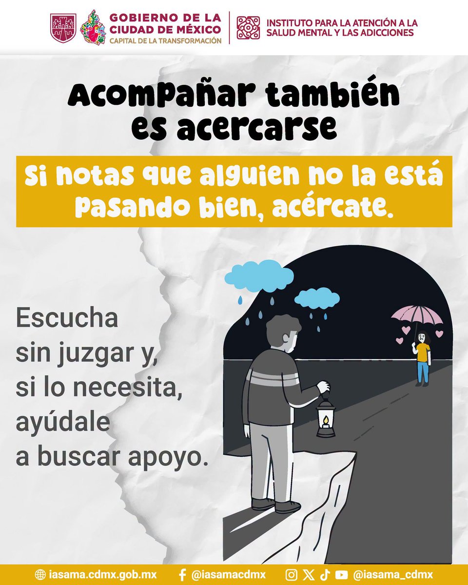 173Cecati's tweet photo. Si necesitas ayuda, llama a la línea de la vida 800 911 2000 https://t.co/vCki3J12Cc
