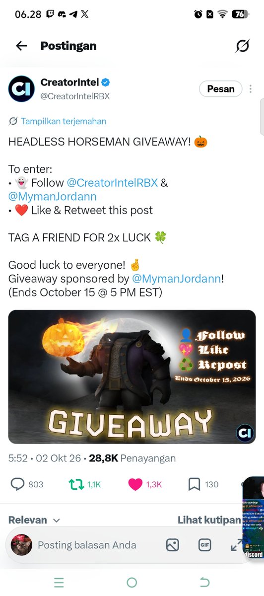 hntchn's tweet photo. @CreatorIntelRBX @MymanJordann @eka_amelia2004 https://t.co/aIwQFxEPZg