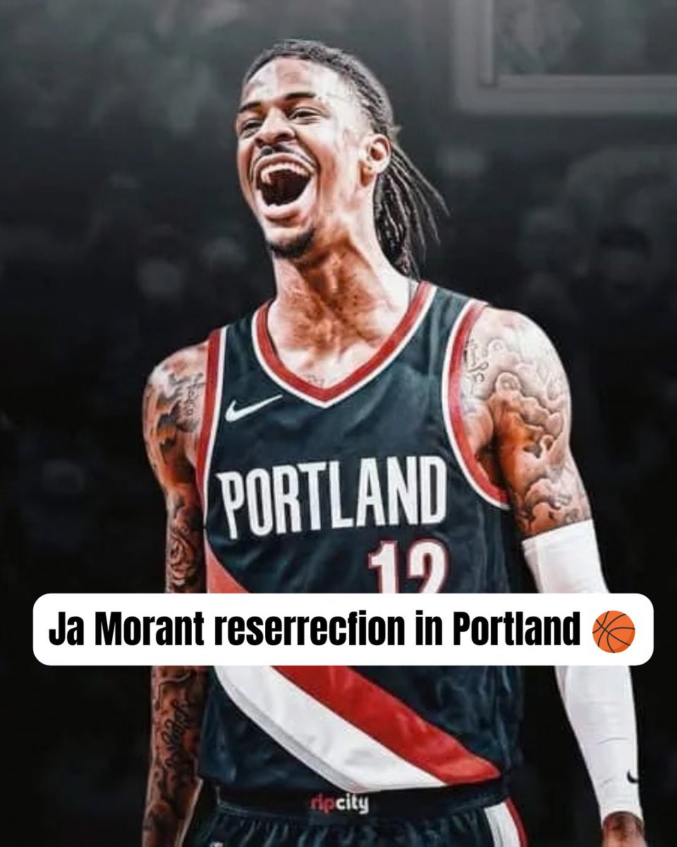 letterwinnerpod's tweet photo. "Ja Morant lost his basketball soul in Memphis." ππ
He's in Portland now. Going for walks. Doing outdoors things. The light is back.
"I prayed he would make it out alive."
Resurrection loading. π₯
#JaMorant #Blazers #NBA #LetterwinnerPod https://t.co/40C00FgGOK