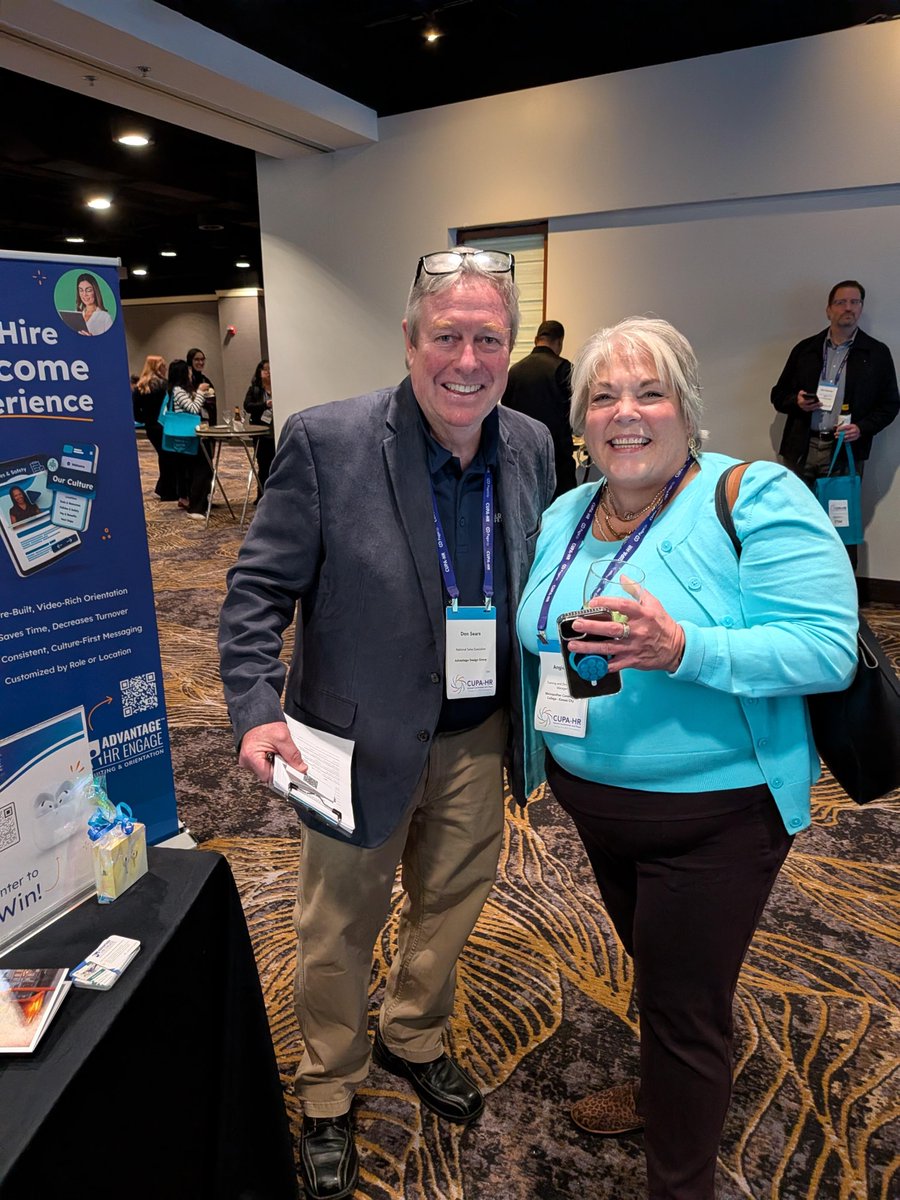 AdvantageDesign's tweet photo. Spotted at CUPA-HR! 👀

If you haven't had a chance to stop by, there's still time. Come find us at booth 505, we can't wait to see you!
#CUPAHR26 #HigherEdHR https://t.co/QTaZQYaxet