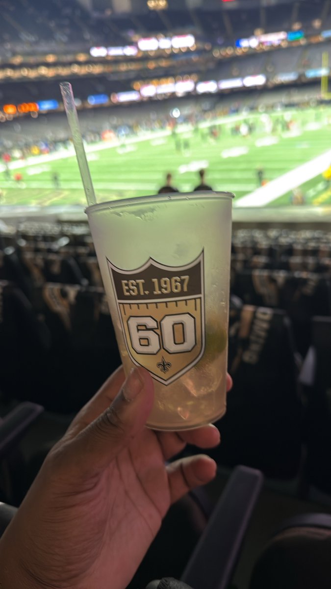 SaintRoderick's tweet photo. Two @BuffaloTrace margaritas in in section 152 if you got hurricane jokes and Gleason jokes in person come see me https://t.co/qzwZXFDwu9