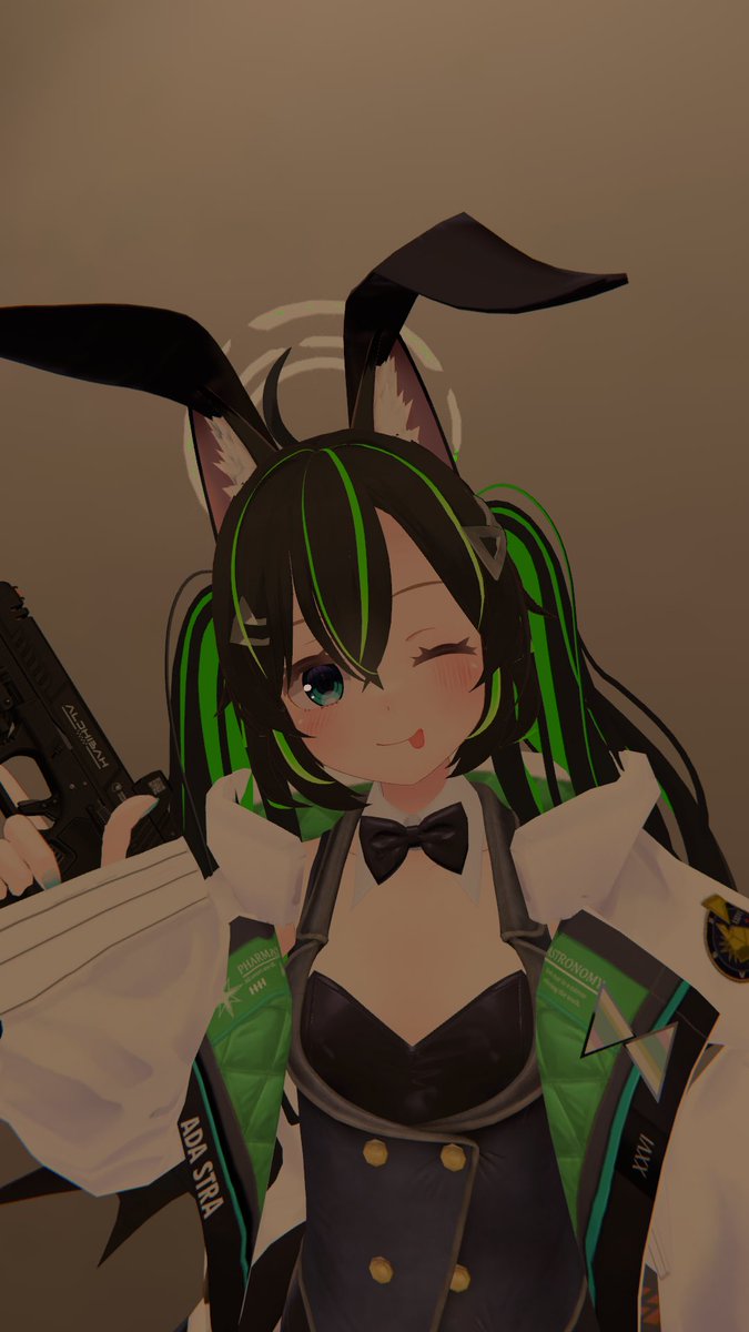 aojiru0937's tweet photo. おはようございます

今日はバニー姿のトラスちゃん改変

潜入捜査用の格好って設定 https://t.co/c9KNgMoYZd