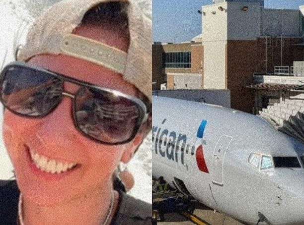 DARKCOMBUZZ's tweet photo. A 46-year-old woman was reportedly removed from an American Airlines flight to Miami after a passenger alerted the crew that she had taken off her pants and engaged in sexual behavior shortly after takeoff. The flight attendant intervened, and she put her clothes back on before sleeping through the rest of the trip. Police later noted a strong smell of alcohol and bloodshot eyes. She said she had been drinking before boarding and did not remember the incident. Because it happened in the air, the case was sent to the FBI.  Alcohol, altitude, and consequences.