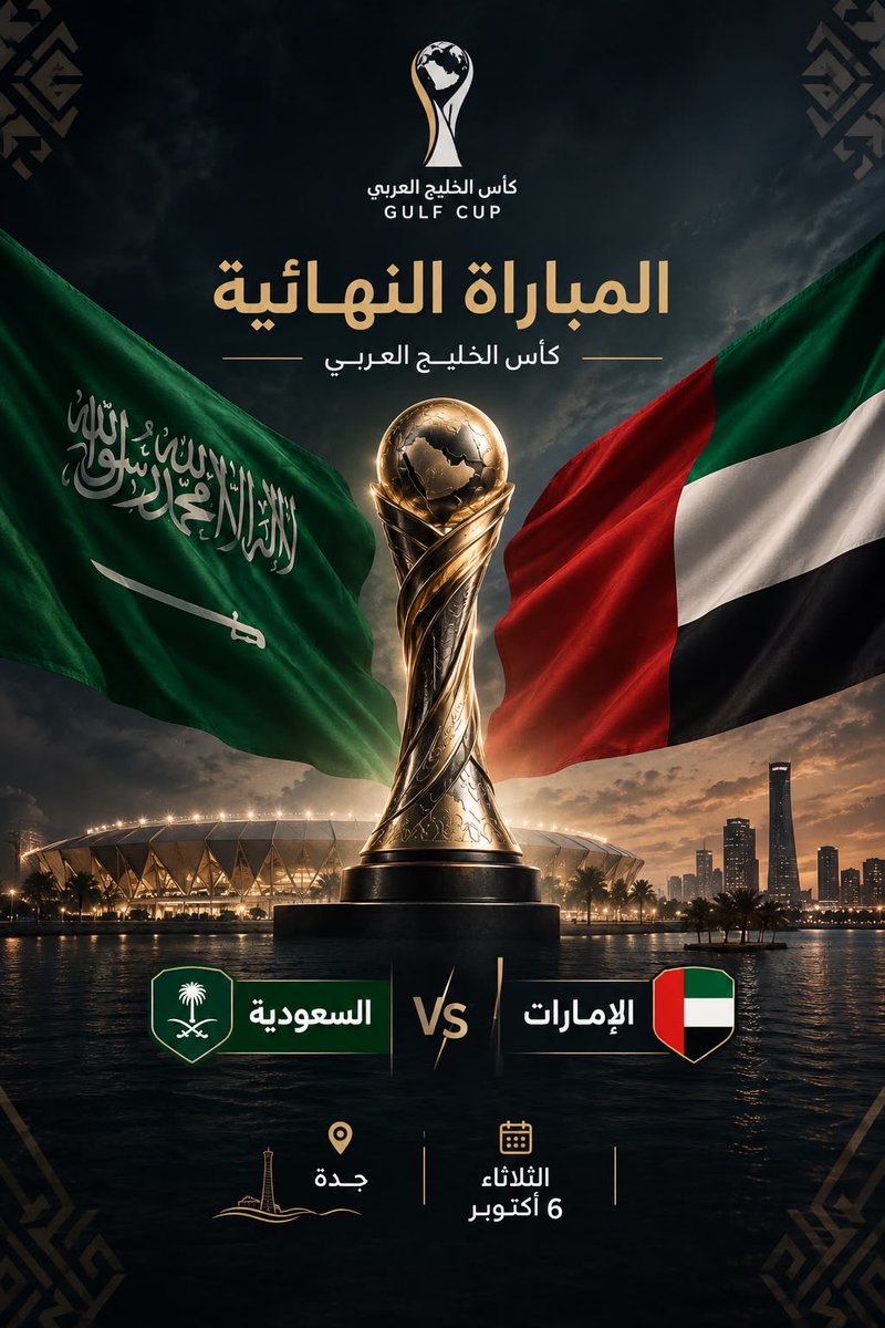hotaamiia's tweet photo. | مسابقة التوقعات مع أيمن الحطامي | 

جائزة مالية 💰 لعدد ( ٣ ) من أصحاب التوقع الصحيح لمباراة نهائي #كاس_خليجي_٢٧ بـ #جدة 

#السعودية_الإمارات 

للدخول بالسحب طبقوا الشروط :

• تابع حسابي ( + ) 

• ريتويت للتغريدة ( 🔃 ) 

• أكتب توقعك ( ✍🏻 ) 

• تنتهي المشاركات مع بداية اللقاء ..

بالتوفيق لمنتخبنا وللجميع 🔥😎💪🏽
