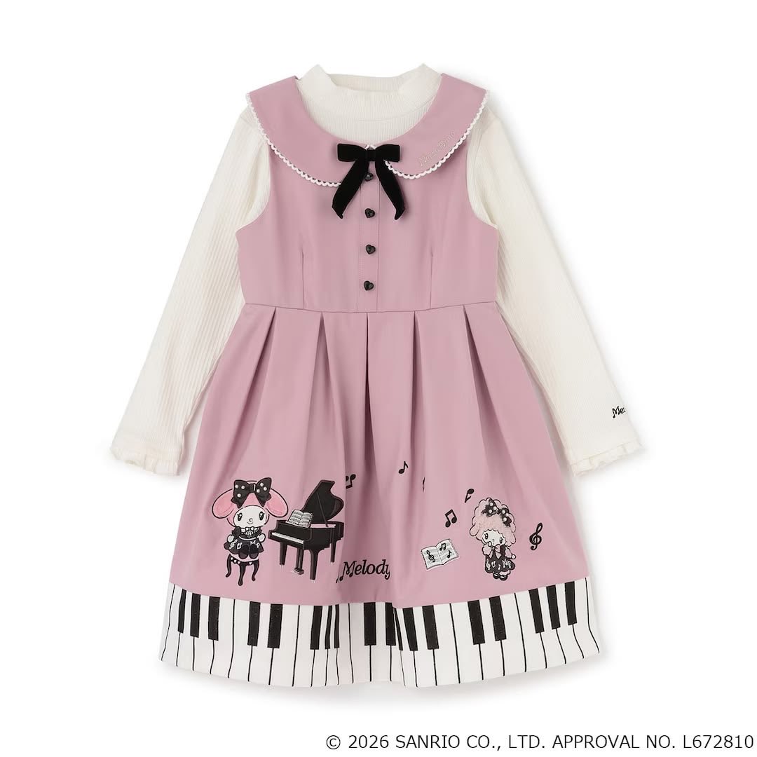 sanriodaily's tweet photo. pianist my melo dress 💫 https://t.co/RTWnapJrb7