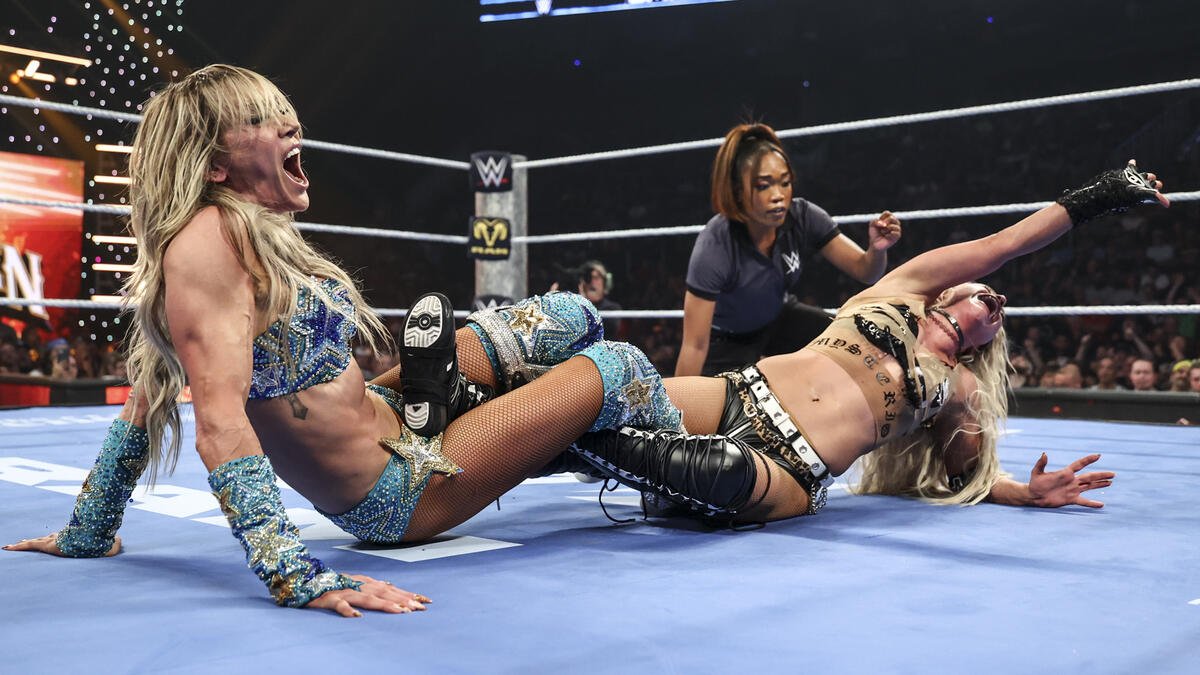 logsfolk's tweet photo. Fun fact : Liv Morgan vs Charlotte Flair is the only women's QOTR qualifier match to main event a show in history https://t.co/VKGj7zKzkr