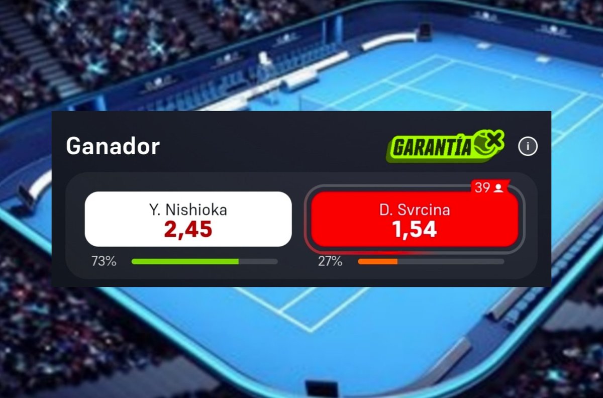LaCabradelTenis's tweet photo. 𝗘𝗠𝗣𝗜𝗘𝗭𝗔 𝗟𝗔 𝗣𝗥𝗘𝗩𝗜𝗔 𝗗𝗘 𝗦𝗛𝗔𝗡𝗚𝗛𝗔𝗜

𝘔𝘢𝘯̃𝘢𝘯𝘢 𝘩𝘢𝘺 𝘮𝘶𝘤𝘩𝘰 𝘮𝘦𝘳𝘤𝘢𝘥𝘰 𝘺 𝘯𝘰𝘴𝘰𝘵𝘳𝘰𝘴 𝘷𝘢𝘮𝘰𝘴 𝘤𝘰𝘯 𝘭𝘢 𝘷𝘪𝘤𝘵𝘰𝘳𝘪𝘢 𝘥𝘦 𝘚𝘷𝘳𝘤𝘪𝘯𝘢 (𝘚𝘵𝘢𝘬𝘦 4) 𝘺 𝘭𝘢 𝘷𝘪𝘤𝘵𝘰𝘳𝘪𝘢 𝘥𝘦 𝘚𝘢𝘧𝘪𝘶𝘭𝘭𝘪𝘯+𝘒𝘰𝘵𝘰𝘷 (𝘚𝘵𝘢𝘬𝘦 2) https://t.co/D3vF5qCmQh