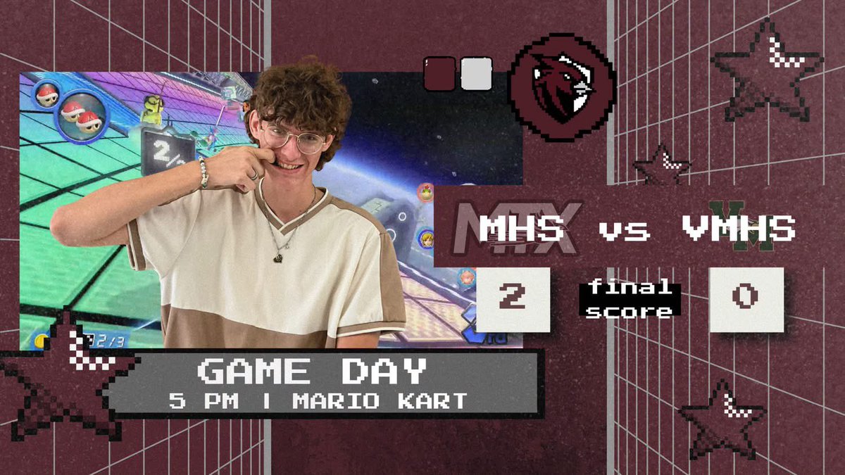 MaudTXesports's tweet photo. The Cardinals Mario Kart team made quick work of Valley Mills this afternoon by taking the first two sets of the game. The Maud team outscored their opponents 226 to 86 across the two sets to dominate the day. Maud Mario Kart improves to 3-0 on the season.
#MaudTXISD #PwrUpMaud https://t.co/K0c6VJ4bGz
