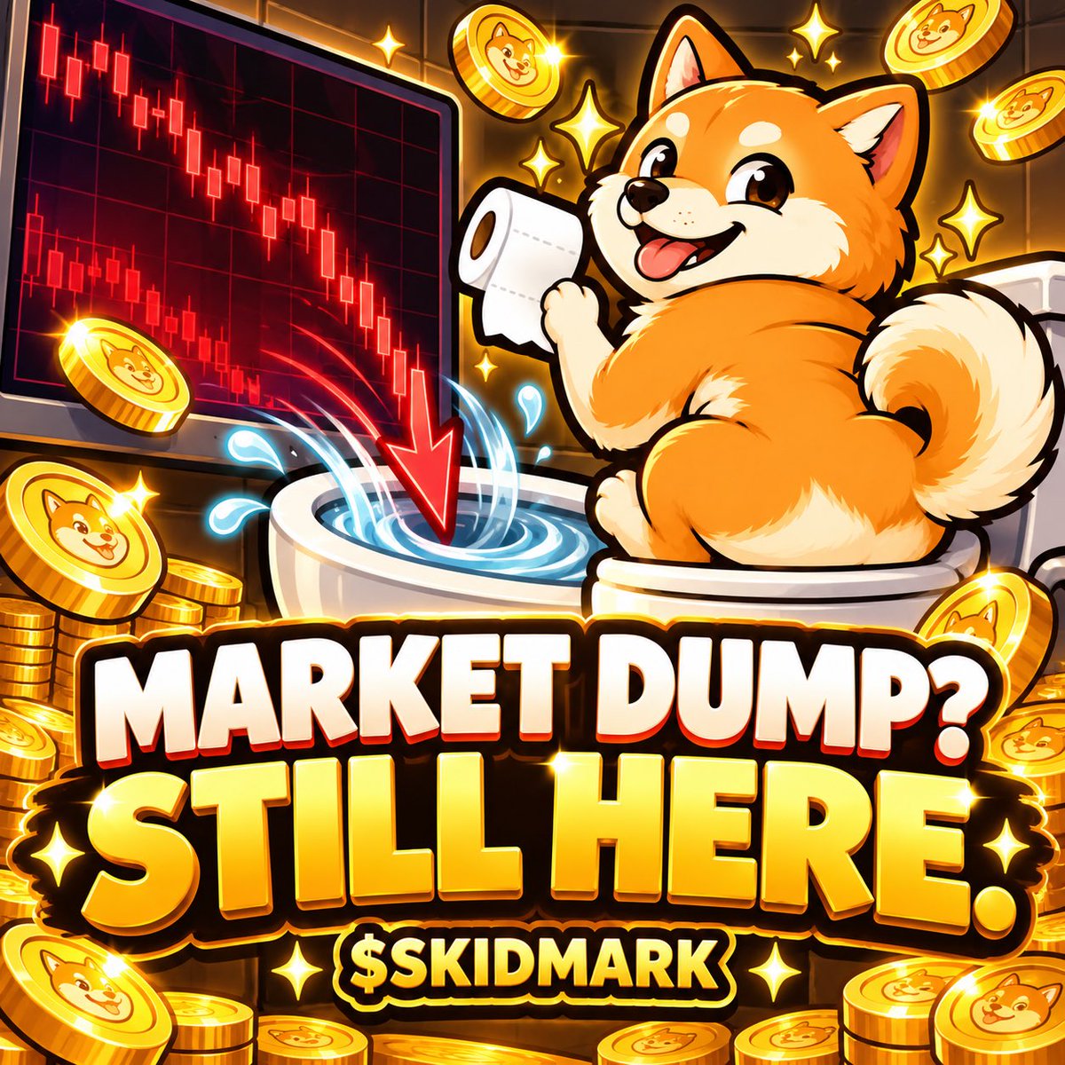 SkidmarkInsb's tweet photo. #SkidmarkInu #SKIDMARK #MemeCoin #CryptoMemes #Fartcoin #ShibaInu #HODL #CryptoCommunity https://t.co/sEFxbBHzhV