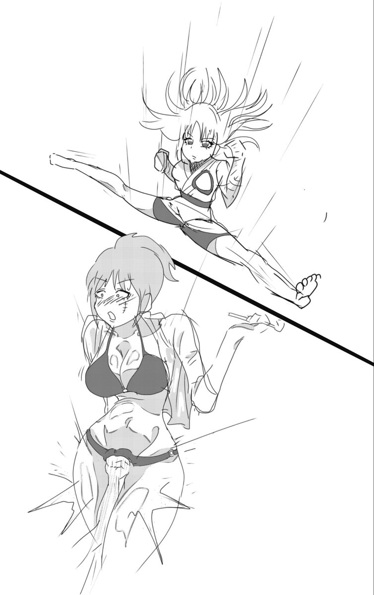 BustingAva's tweet photo. Day 1 : Sneak Attack
(Im soooo late to these 😭 but at least there’s a Gintama busting now)

#lowblowtober2026 #Cuntbusting #Ballbusting https://t.co/q58kssRrqc