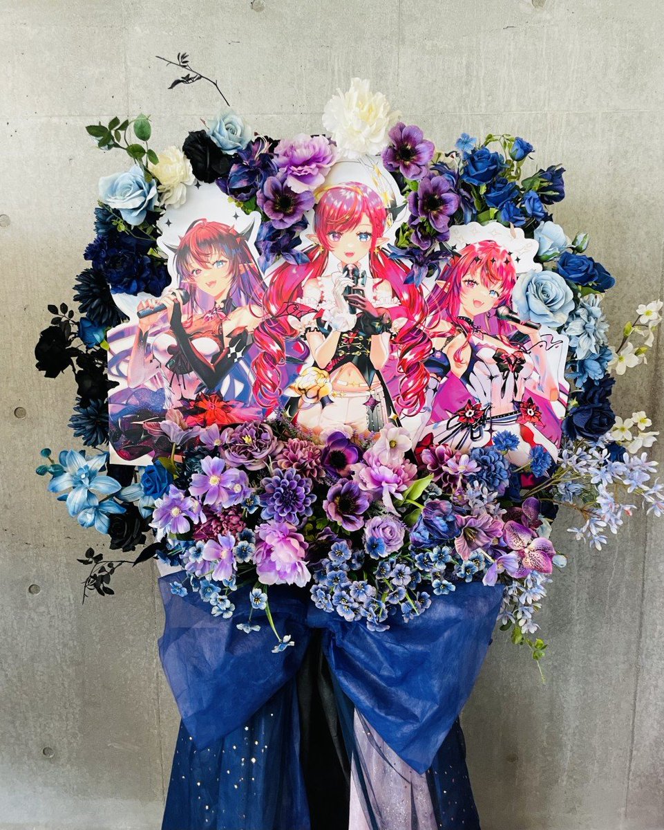 suikagoro51's tweet photo. この度、ソロライブ IRyS 1st Concert “HOPE ||: Beyond the Stars”にてフラワースタンドをお送りさせて頂きました！
協賛して頂いたみなさん本当にありがとうございました🙇

現地で多くの方に見ていただけたらと思います✨️

#IRySConcert2026 https://t.co/aegKtvDle7