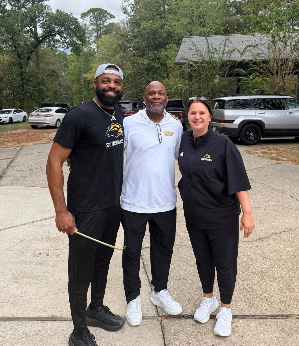spotesfca's tweet photo. FCA would like to thank Southern Miss Lady Eagle Head Coach Missy Bilderback and her awesome staff for inviting us to their team retreat this past weekend. 
What a wonderful group of young people and coaches who have great hopes and expectations for the 2026-27 basketball season! Gone be good! 
Thank you, thank you for the invite. We had a blast!
#piecesofapuzzle
#scratchinbacks
#manypartsbutonebody