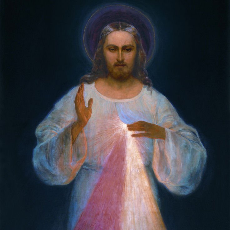catholiccom's tweet photo. The most important message of the 20th century didn't come from MLK, Einstein, JFK, Gandhi, or any pope.

It came from a simple Polish nun, who heard it from Jesus.

"Today I am sending you with my mercy to the people of the whole world. I do not want to punish aching mankind, but I desire to heal it, pressing it to my Merciful Heart."