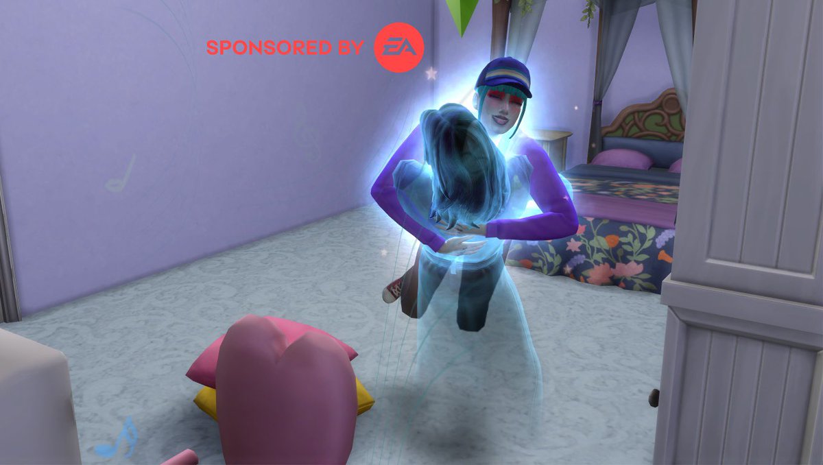 ClaireVGray's tweet photo. #eapartner #ad #sponsored Game codes provided by The Sims #Simstober
Pairodox knows to best way to comfort Vanessa is by giving her a warm and fuzzy ghost hug to help her feel better when she’s feeling anxious https://t.co/y1FOpXVqox