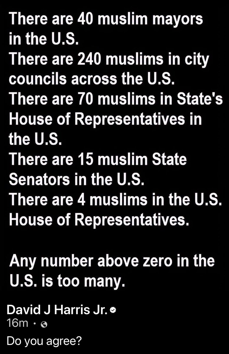DebRN1953's tweet photo. We are being conquered. https://t.co/sOpIV4kOEy