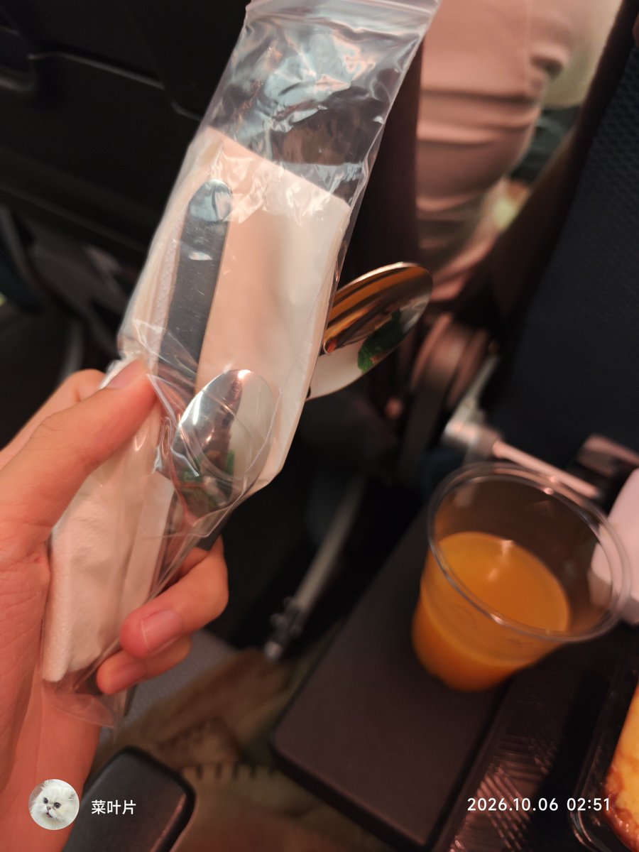 ItsSunshineXD's tweet photo. 这是...经济舱飞机餐?
​哇 新航现在是我最喜欢的航空公司
​太好吃了 https://t.co/sYsKaXDB0f