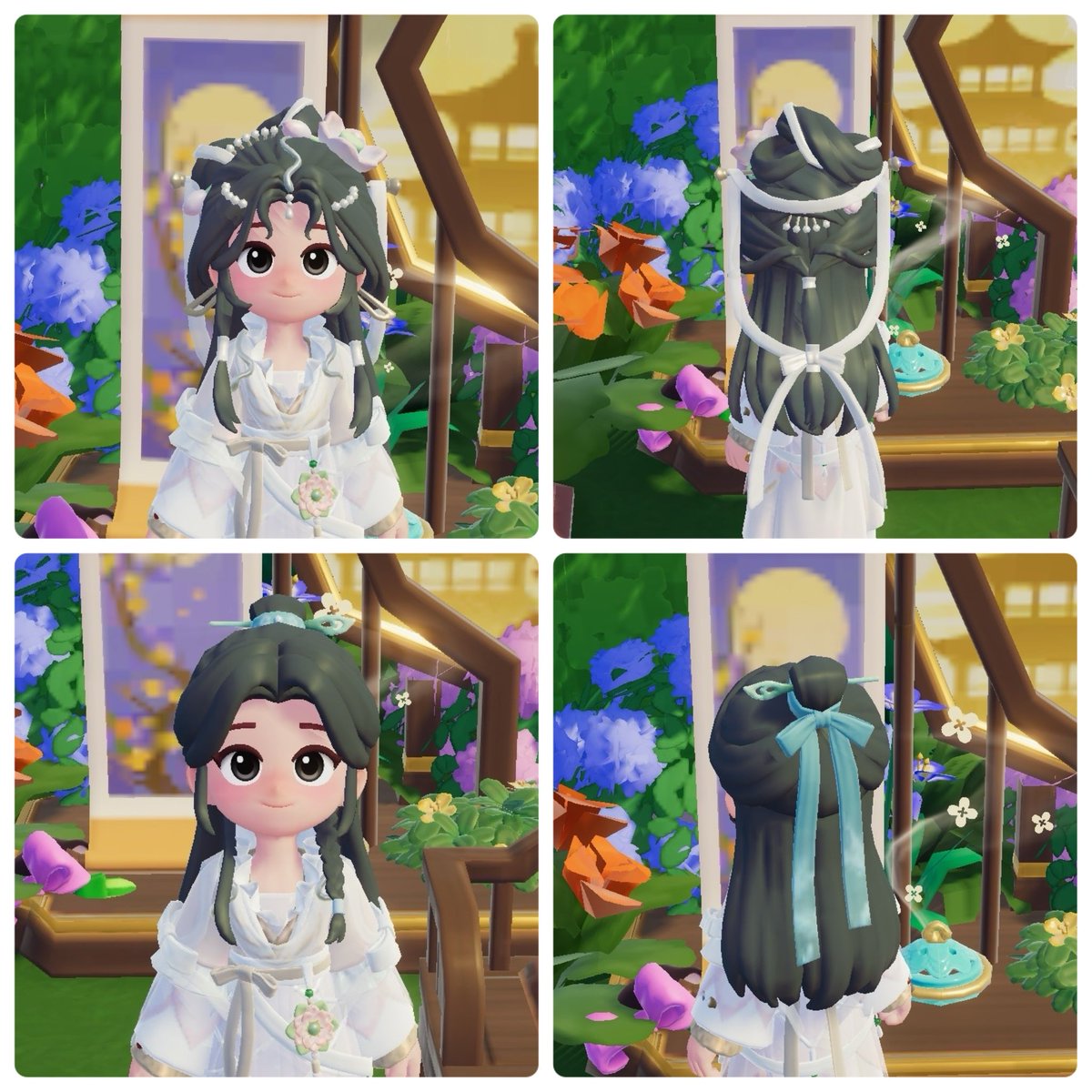 Jun_725_'s tweet photo. どっちの髪型もいいねぇ〜☺️
🏠も庭🪴🌳も服装にあってないw
(中華は作れない…) https://t.co/vzm8IME96b